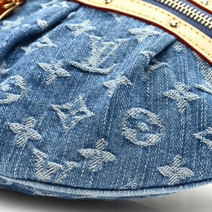 Louis Vuitton Monogram Denim High Rise Bumbag Blue 8 of 8