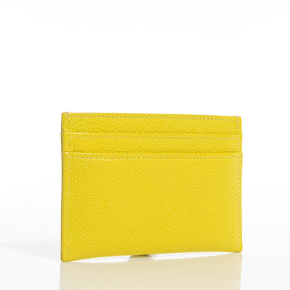 Chanel Caviar CC Timeless Card Holder Yellow 3 of 9