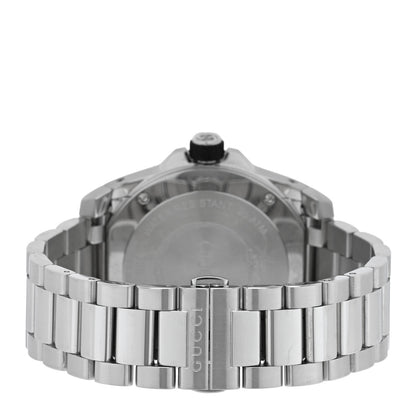 Gucci Stainless Steel 45mm Dive Snake Quartz Watch Black 3 of 4