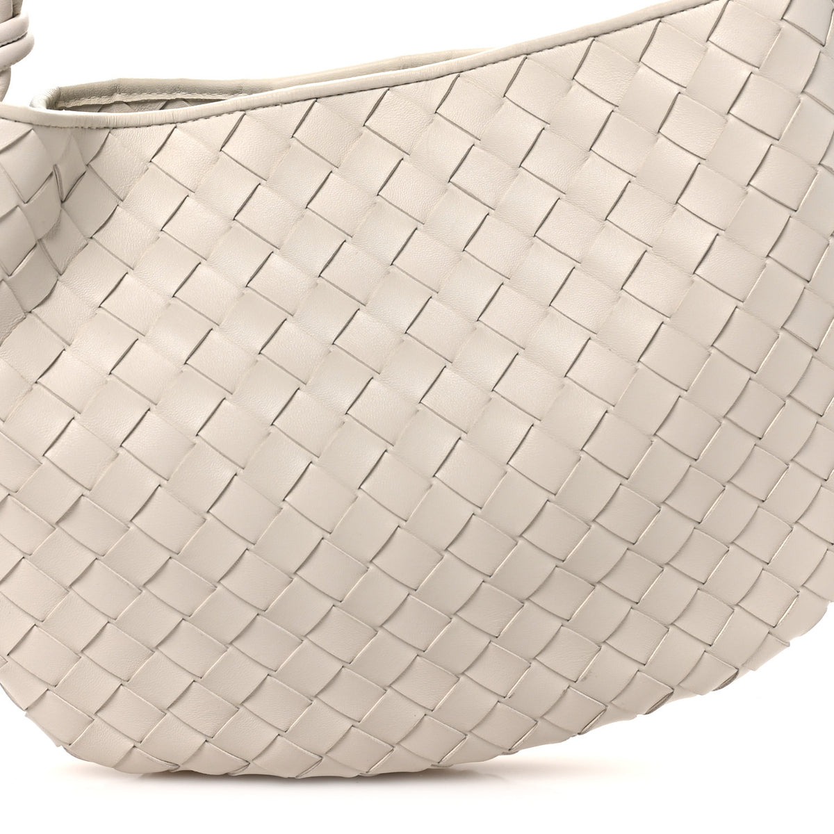 Nappa Intrecciato Sardine Bag Chalk