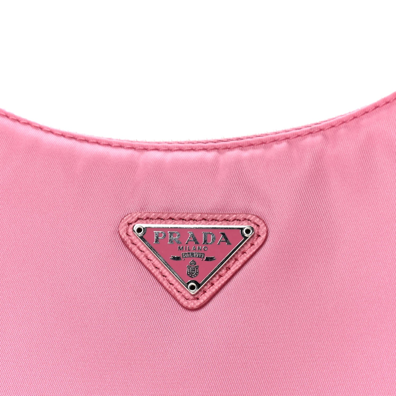 Prada Nylon Re-Edition 2005 Shoulder Bag Begonia 7 of 12