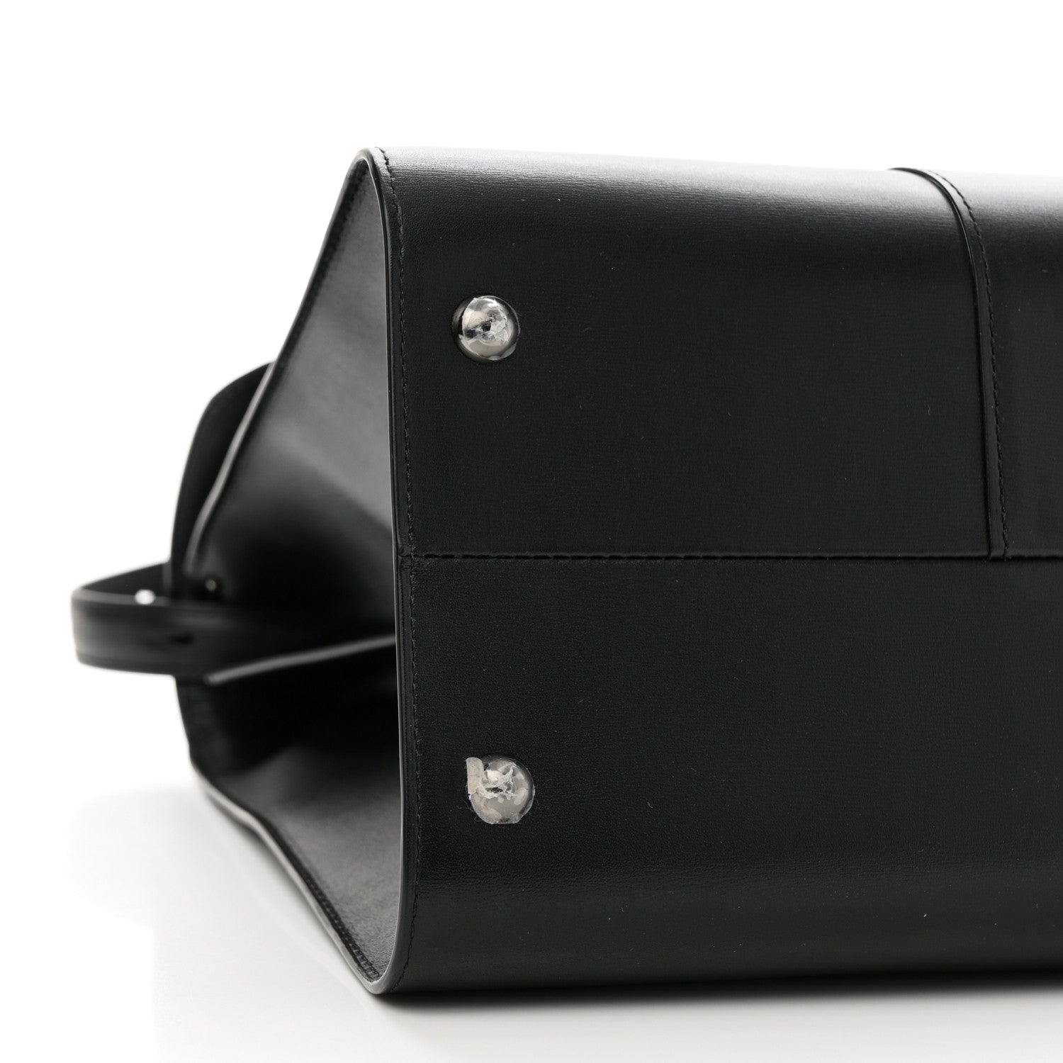 Delvaux Calfskin MM L'Humour Brillant Satchel Black 10 of 11