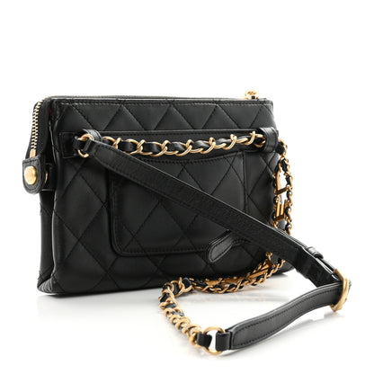 Chanel Calfskin Pick Me Up Belt Bag Black 2 of 9