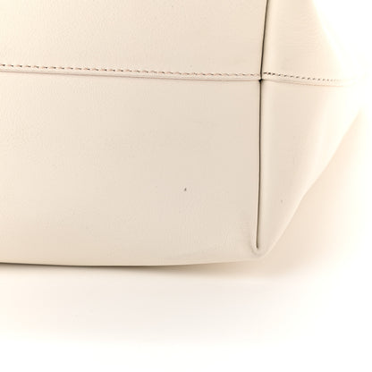 Tom Ford Calfskin Perforated Logo Tote White 11 of 11