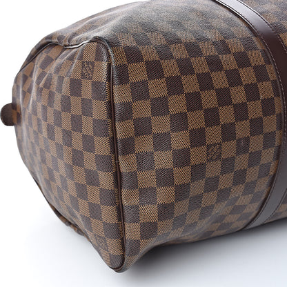 Louis Vuitton Damier Ebene Keepall 50 8 of 9