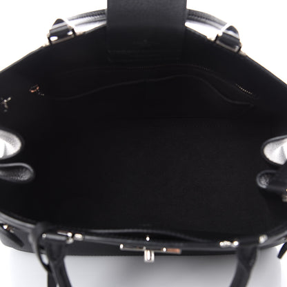 Louis Vuitton Calfskin Lockme Day Black 5 of 8