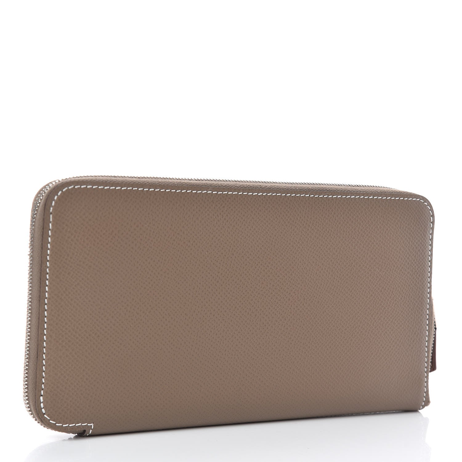 Hermes Epsom Silk'in Wallet Etoupe 3 of 7