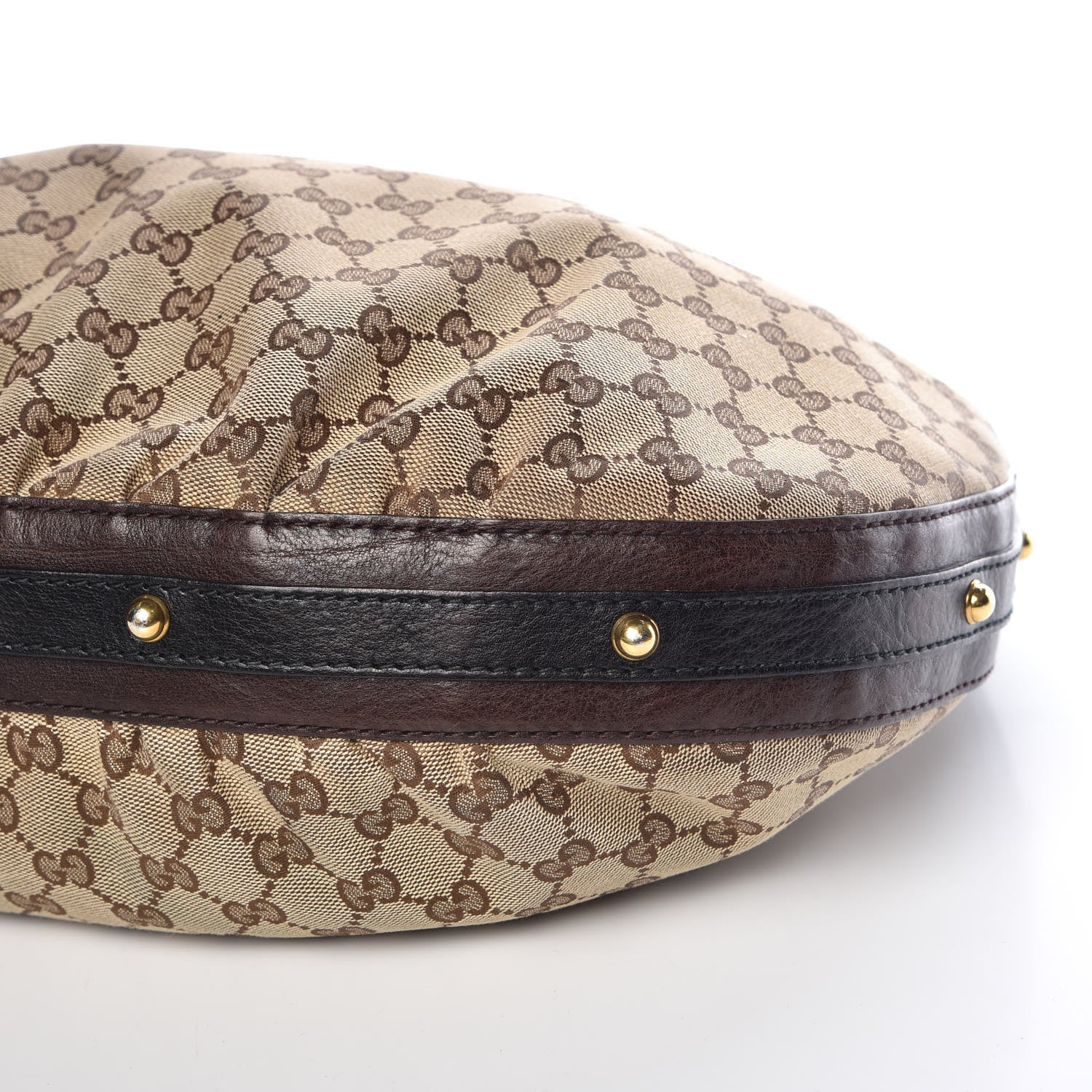 Gucci Monogram Medium Interlocking Hobo Dark Brown 10 of 11