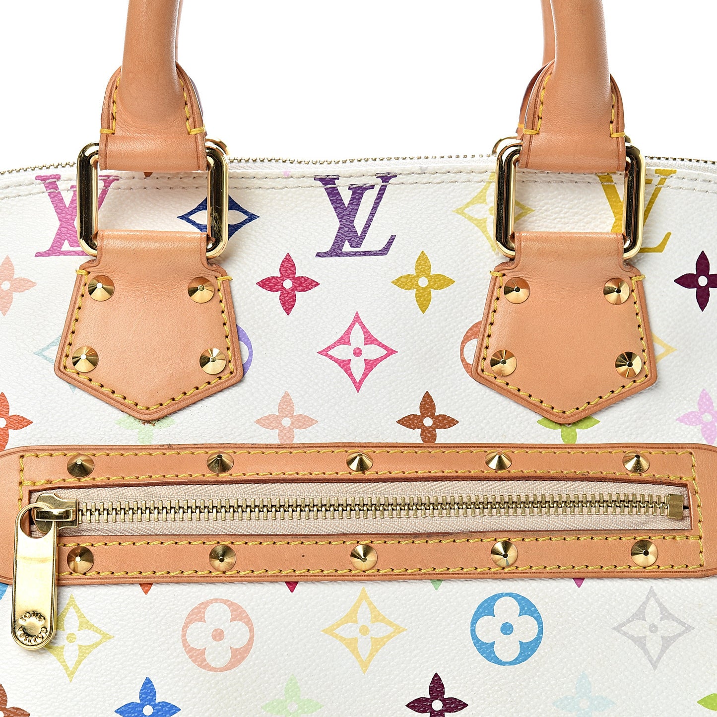 Monogram Multicolor Alma White