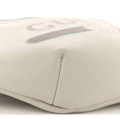 Gucci Grained Calfskin Small Logo Belt Bag White 8 of 9
