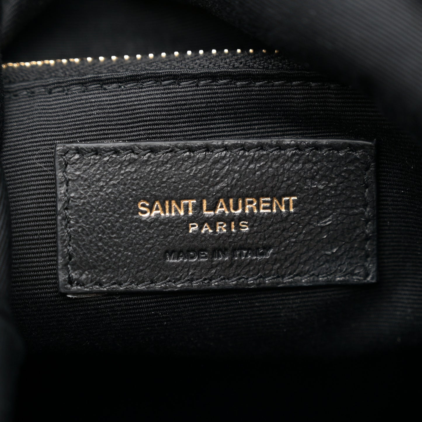 Lambskin Matelasse Monogram Joe Backpack Black