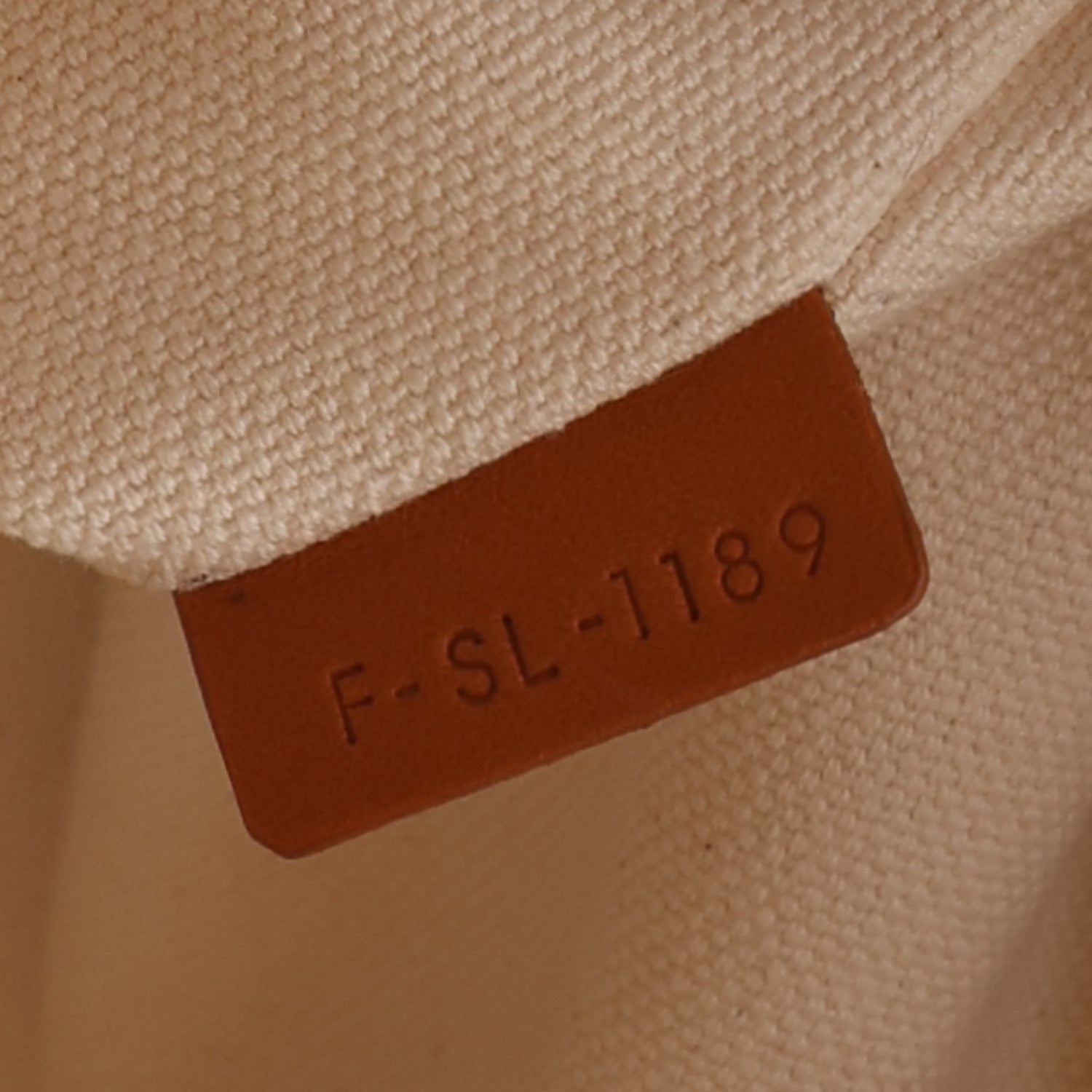 Celine Canvas Calfskin Horizontal Cabas Natural Tan 7 of 10