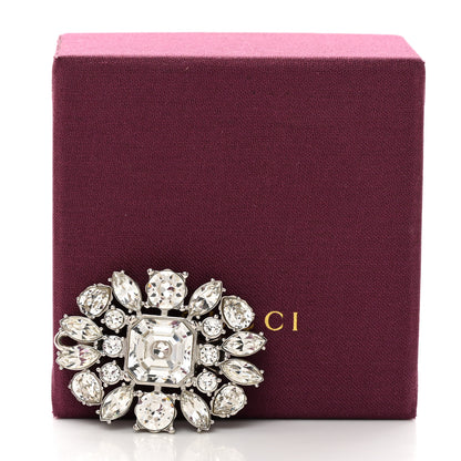 Gucci Crystal Hair Clip Silver 4 of 4