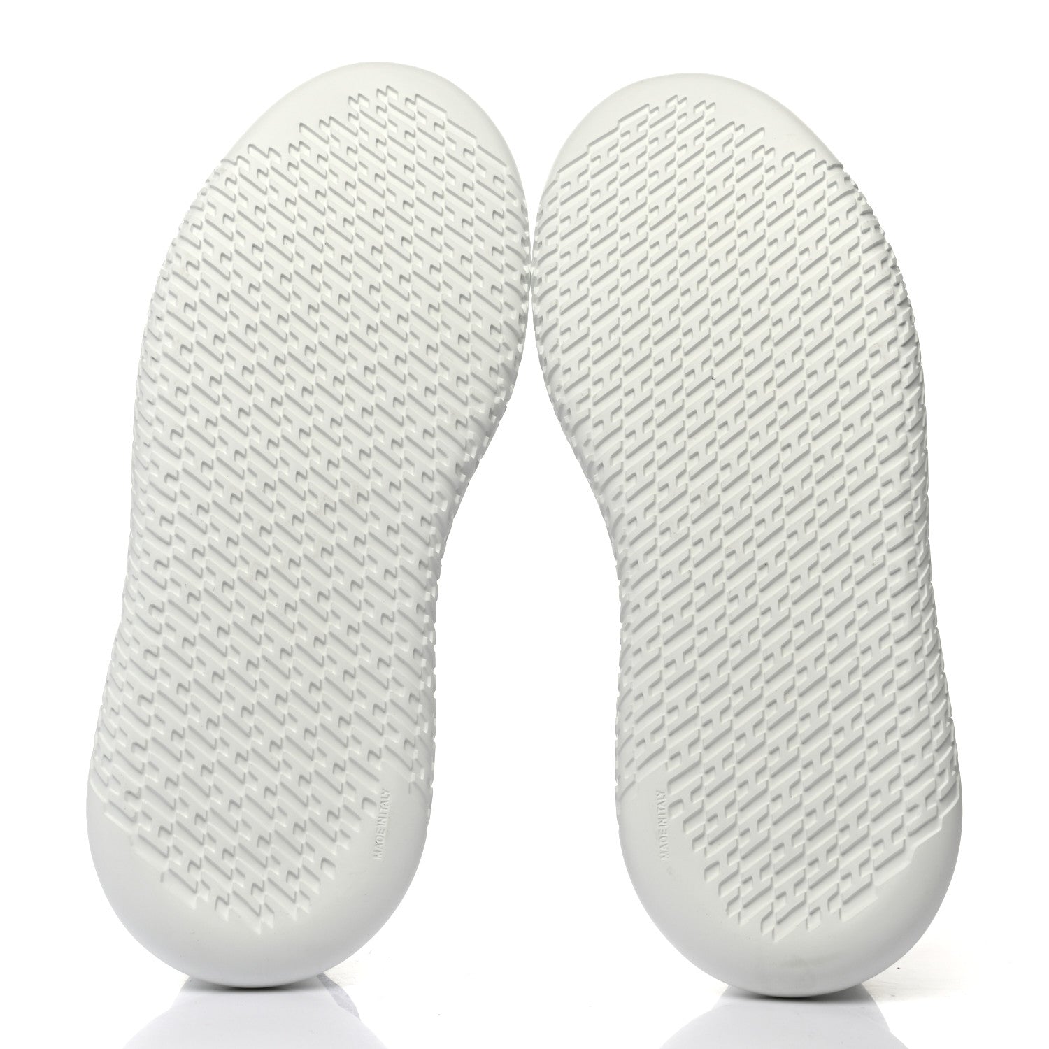 Hermes Technical Canvas Calfskin Mens Duel Sneakers 43 White Black 5 of 9