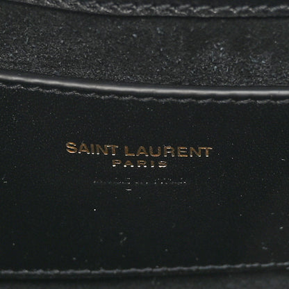 Saint Laurent Smooth Calfskin Le 5 A 7 Mini Hobo Black 6 of 9