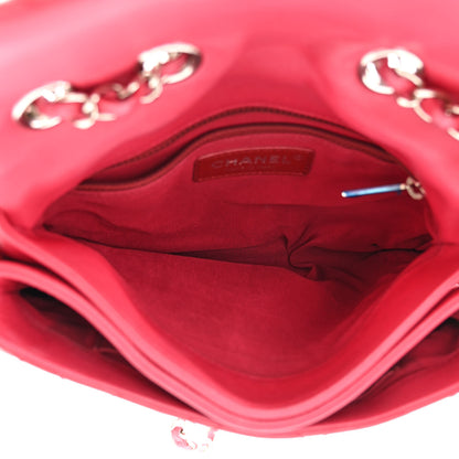 Chanel Patent Quilted Small Rock In Rome Single Flap Dark Pink 5 of 23
