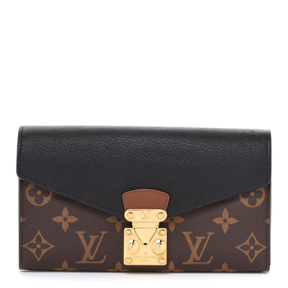 Louis Vuitton Monogram Pallas Wallet Black 1 of 7