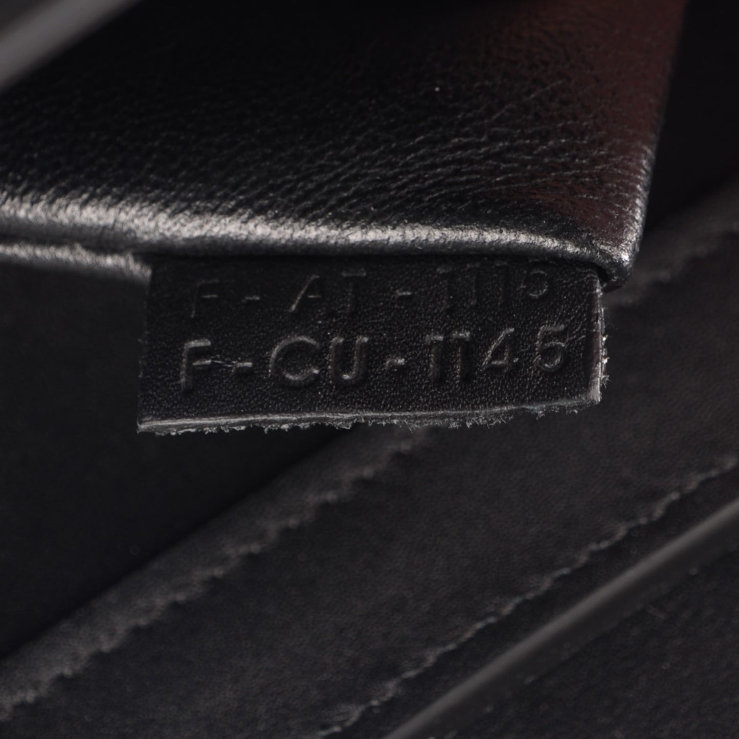Smooth Calfskin Micro Luggage Black