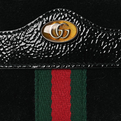 Gucci Suede Patent Ophidia Belted iPhone Case 85 34 Black 7 of 12