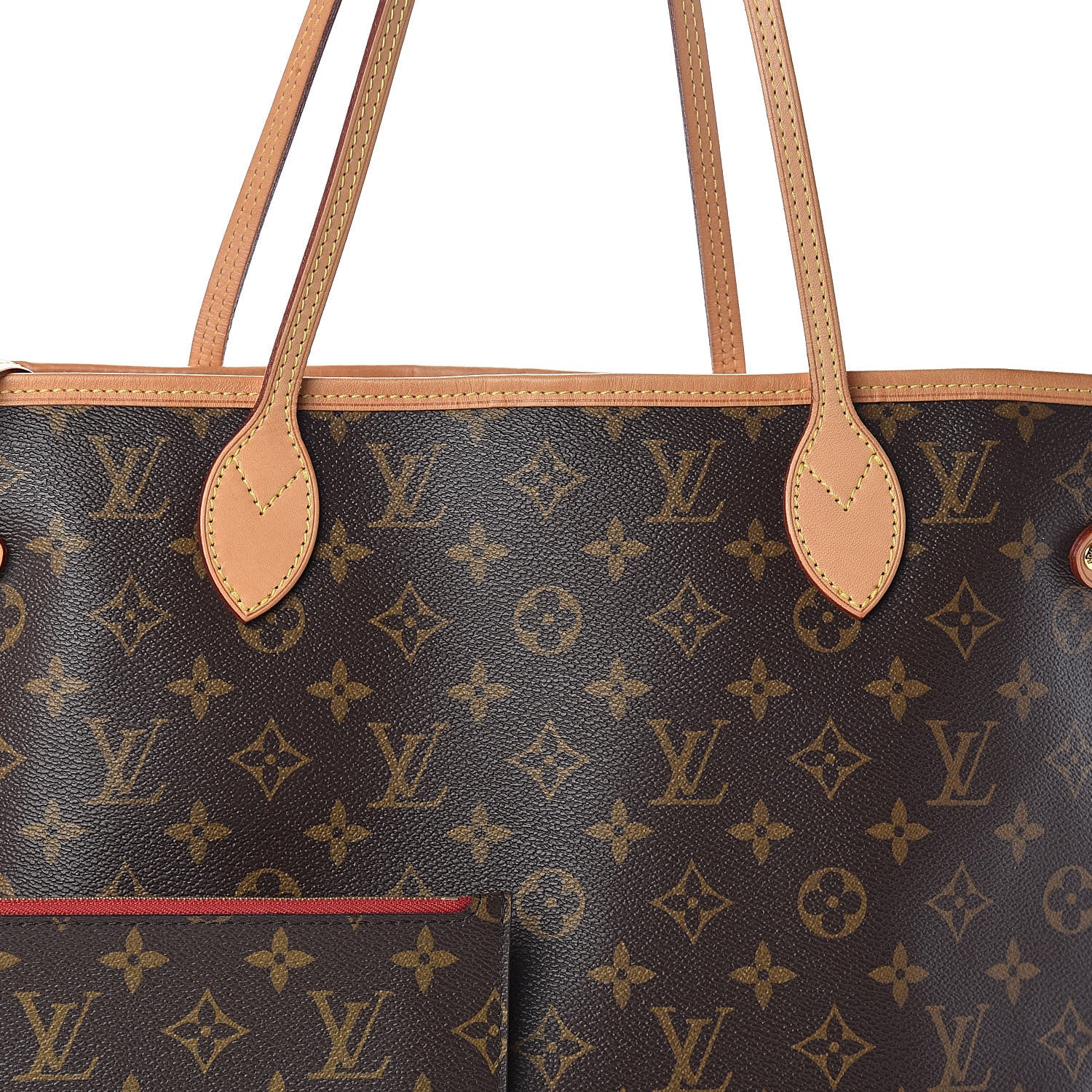 Louis Vuitton Monogram Neo Neverfull MM Cherry 8 of 10