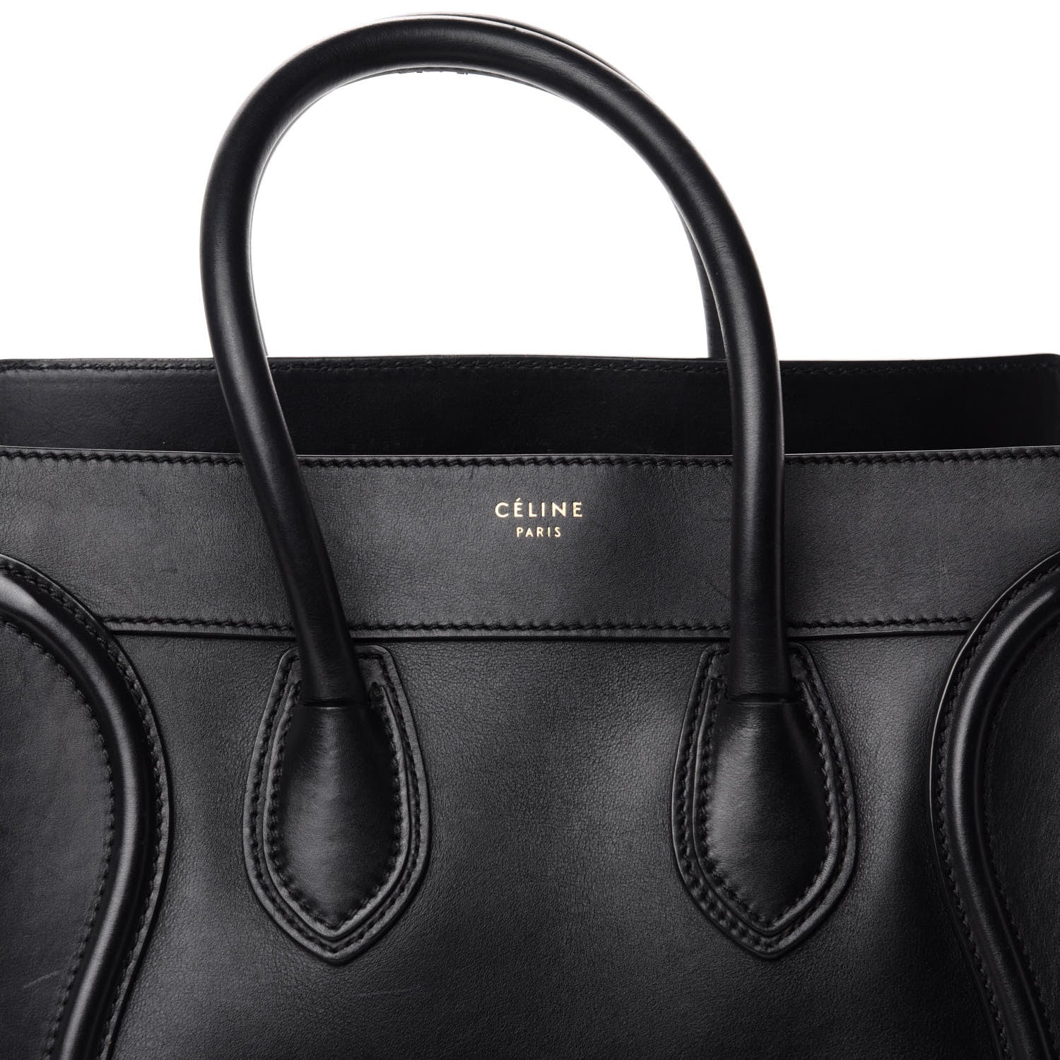 Celine Smooth Calfskin Mini Luggage Black 13 of 13
