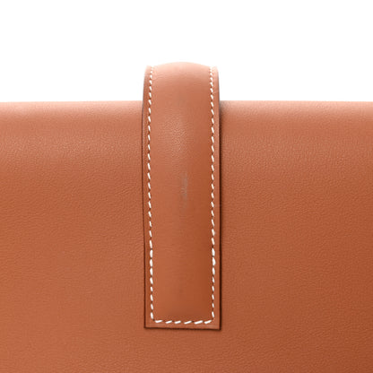 Hermes Swift Jige Elan 29 Clutch Gold 8 of 9