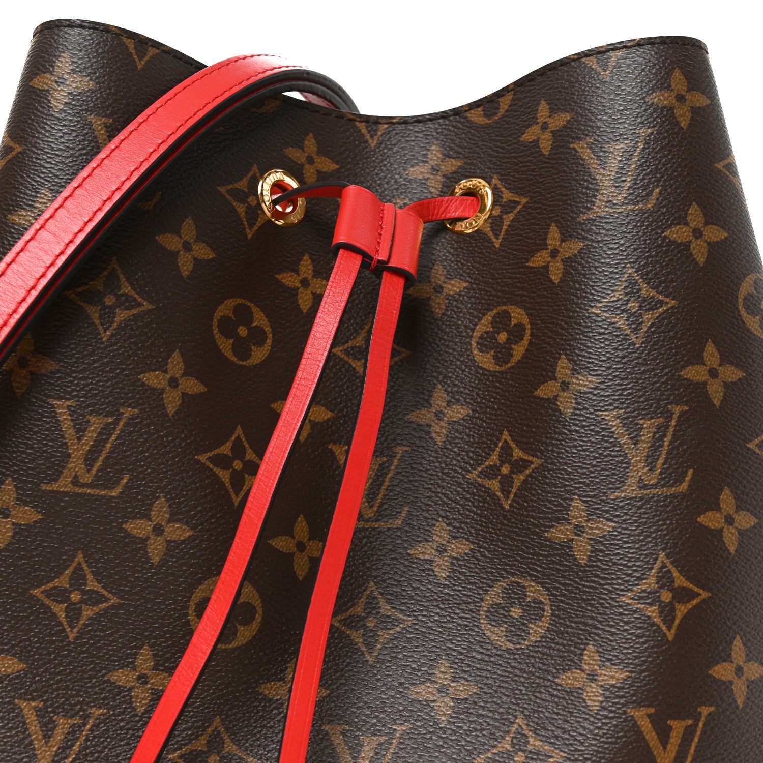 Louis Vuitton Monogram Neonoe MM Coquelicot 7 of 9