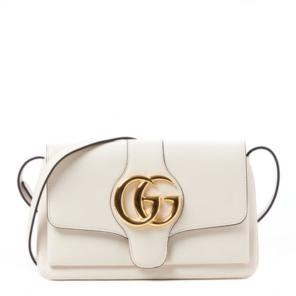 Gucci Calfskin Small Arli Flap Shoulder Bag Mystic White 1 of 9