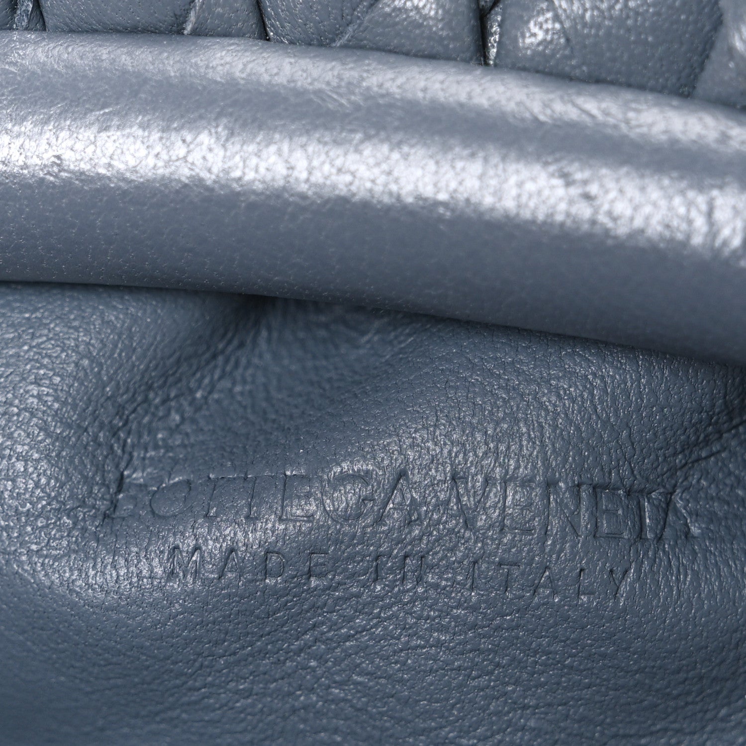 Bottega Veneta Nappa Intrecciato The Mini Pouch Thunder 5 of 10