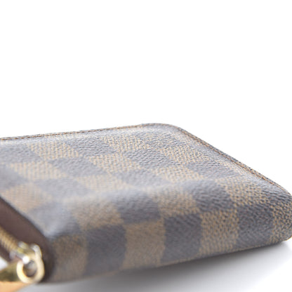 Louis Vuitton Damier Ebene Zippy Coin Purse Rose Ballerine 9 of 10