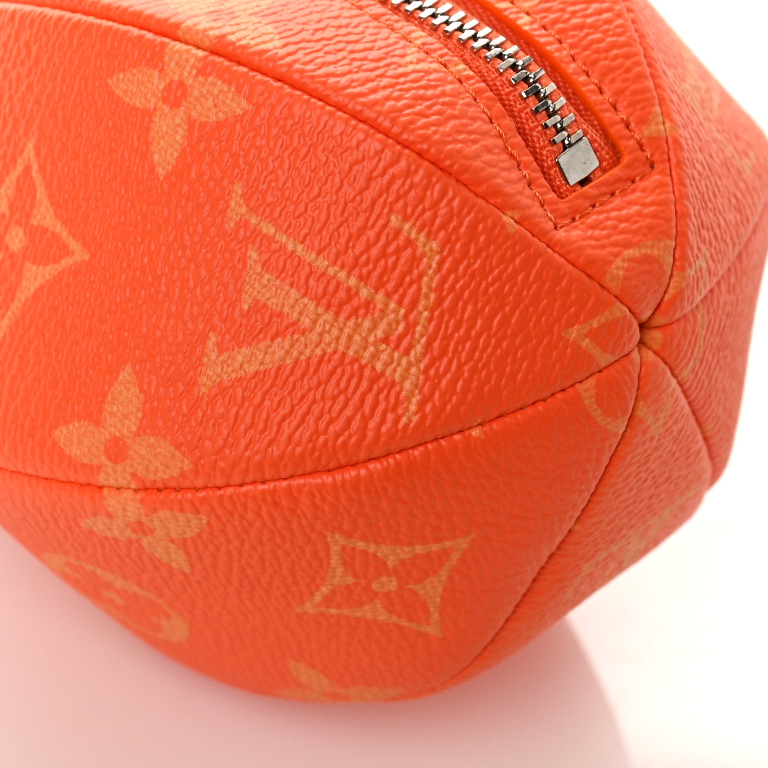 Louis Vuitton Monogram Orange Pouch Orange 7 of 8