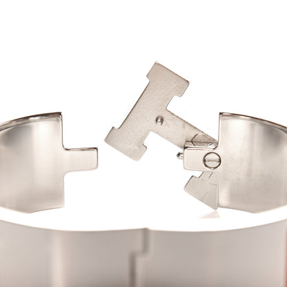 Hermes Enamel Wide Clic Clac H Bracelet PM Rose Saumon 4 of 4