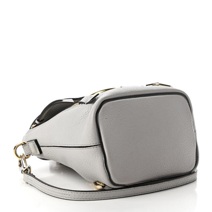 Chloe Suede Calfskin Mini Faye Backpack Airy Grey 4 of 10