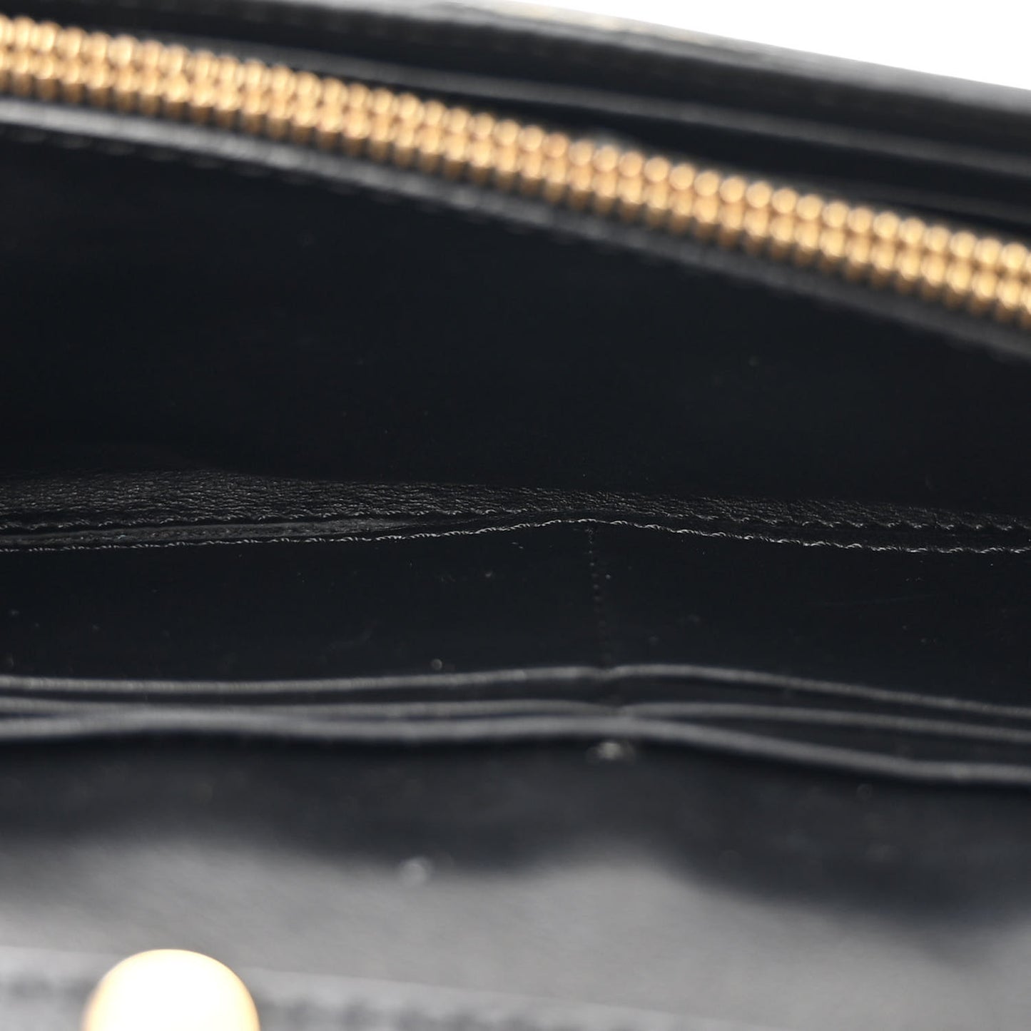 Calfskin House Check Henley Wallet On Chain Black