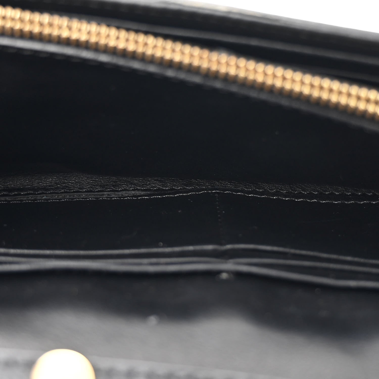Burberry Calfskin House Check Henley Wallet On Chain Black 5 of 13