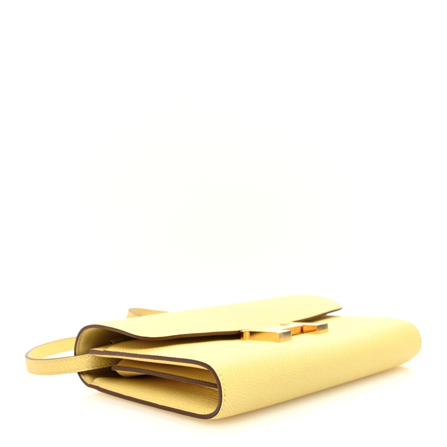 Epsom Constance Long Wallet To Go Wallet Jaune Poussin