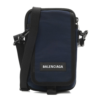 Balenciaga Nylon Explorer Crossbody Navy 1 of 12
