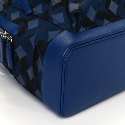 MCM Nylon Camo Dieter Medium Backpack Estate Blue 10 of 13
