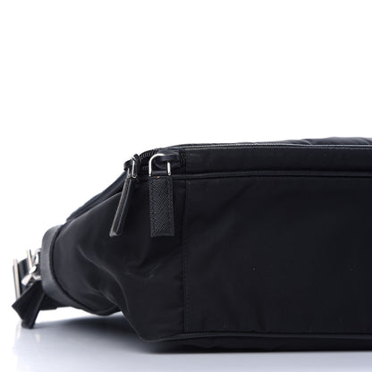 Prada Tessuto Nylon Saffiano Briefcase Black 5 of 11