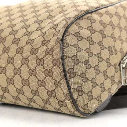 Gucci Monogram Travel Backpack Dark Brown 10 of 10