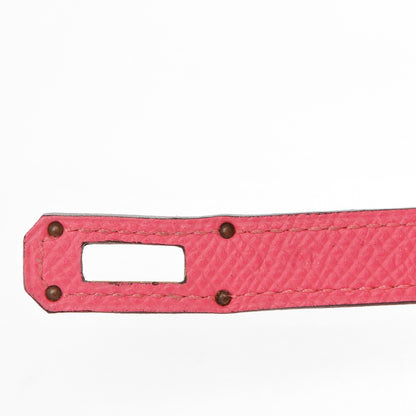 Hermes Epsom Kelly Medium Wallet Rose Azalee 10 of 15