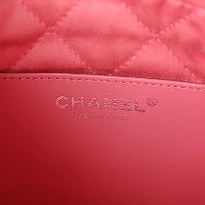 Chanel Shiny Calfskin Quilted Mini Chanel 22 Pink 6 of 10