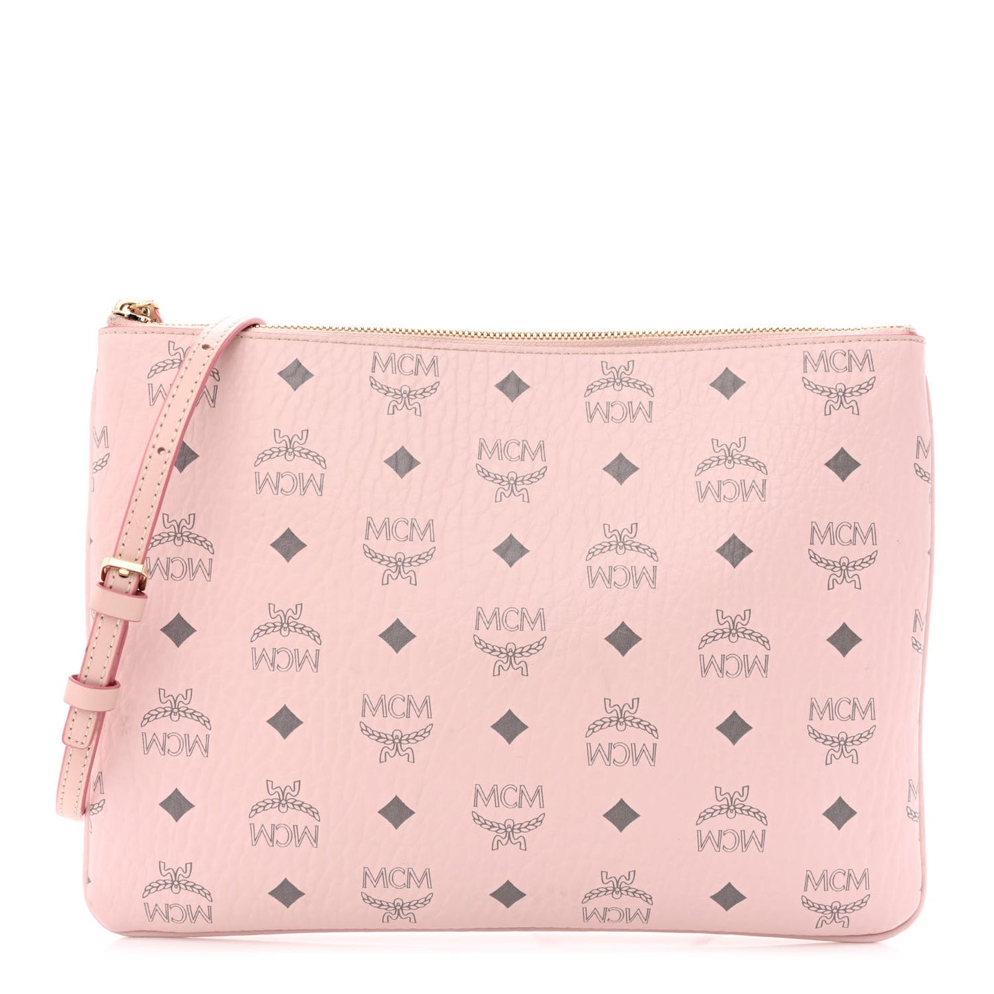 Visetos Medium Crossbody Pouch Soft Pink