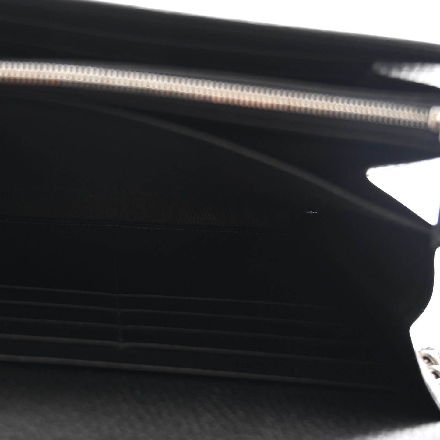 Calfskin Mini Dionysus Chain Wallet Black