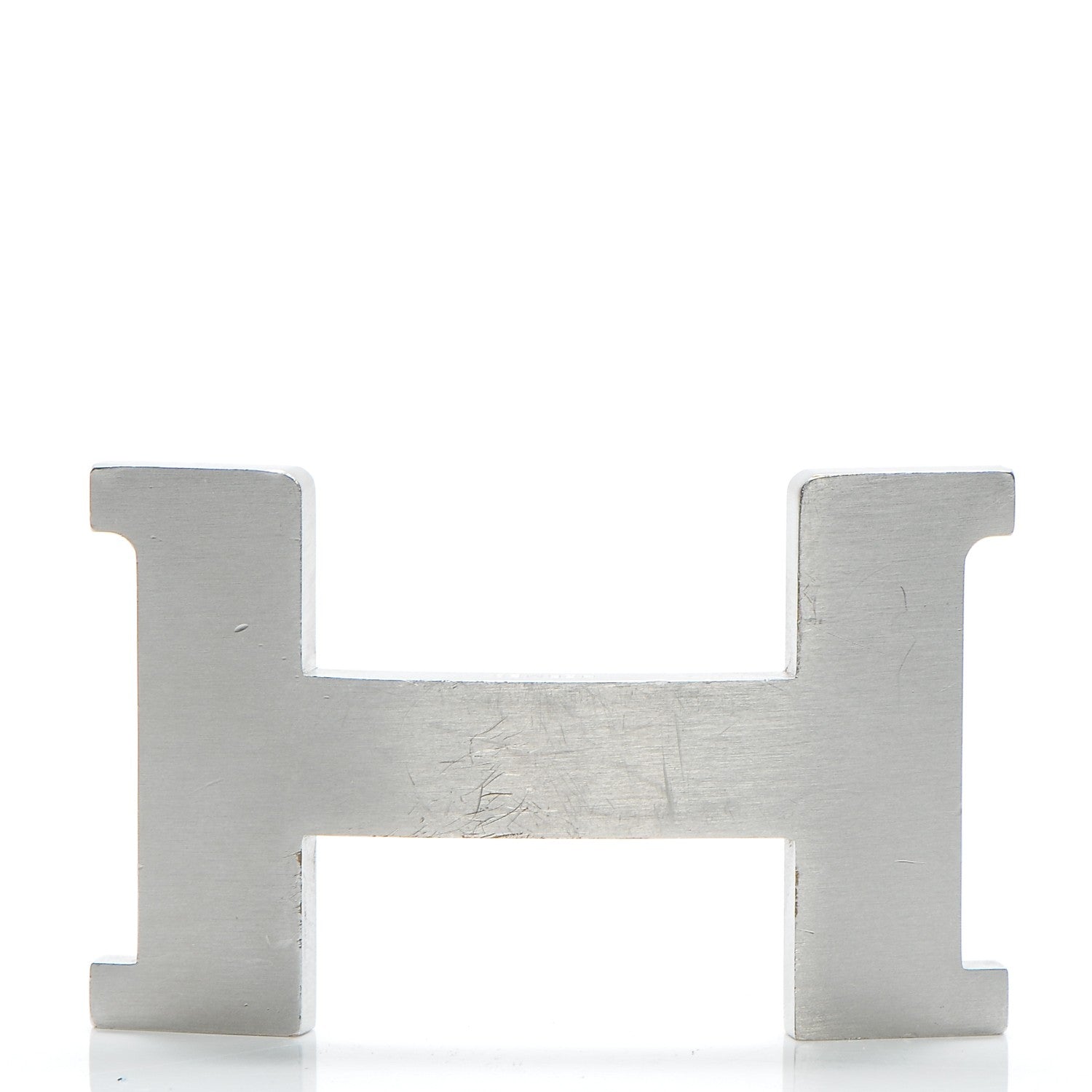 Hermes Brushed Palladium 42mm Constance 2 Belt Buckle 1 of 8