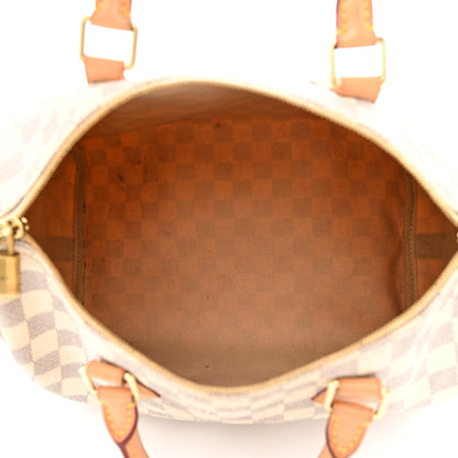 Louis Vuitton Damier Azur Speedy Bandouliere 30 5 of 12