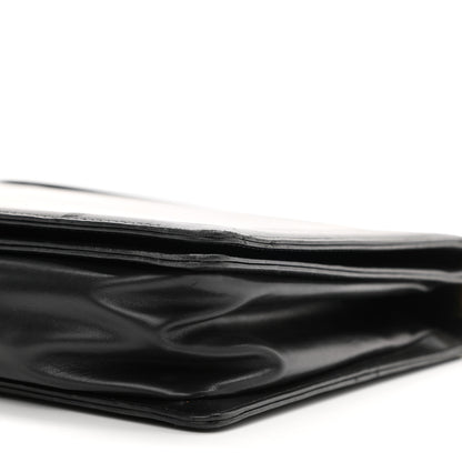 Chanel Glazed Calfskin Large Boy Flap Black 10 of 15