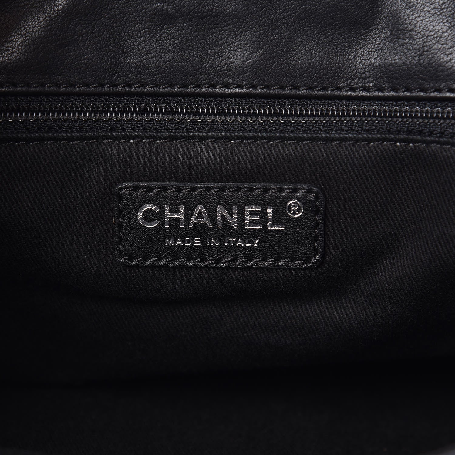 Chanel Calfskin Diamond Stitch Accordion Flap Black 6 of 8