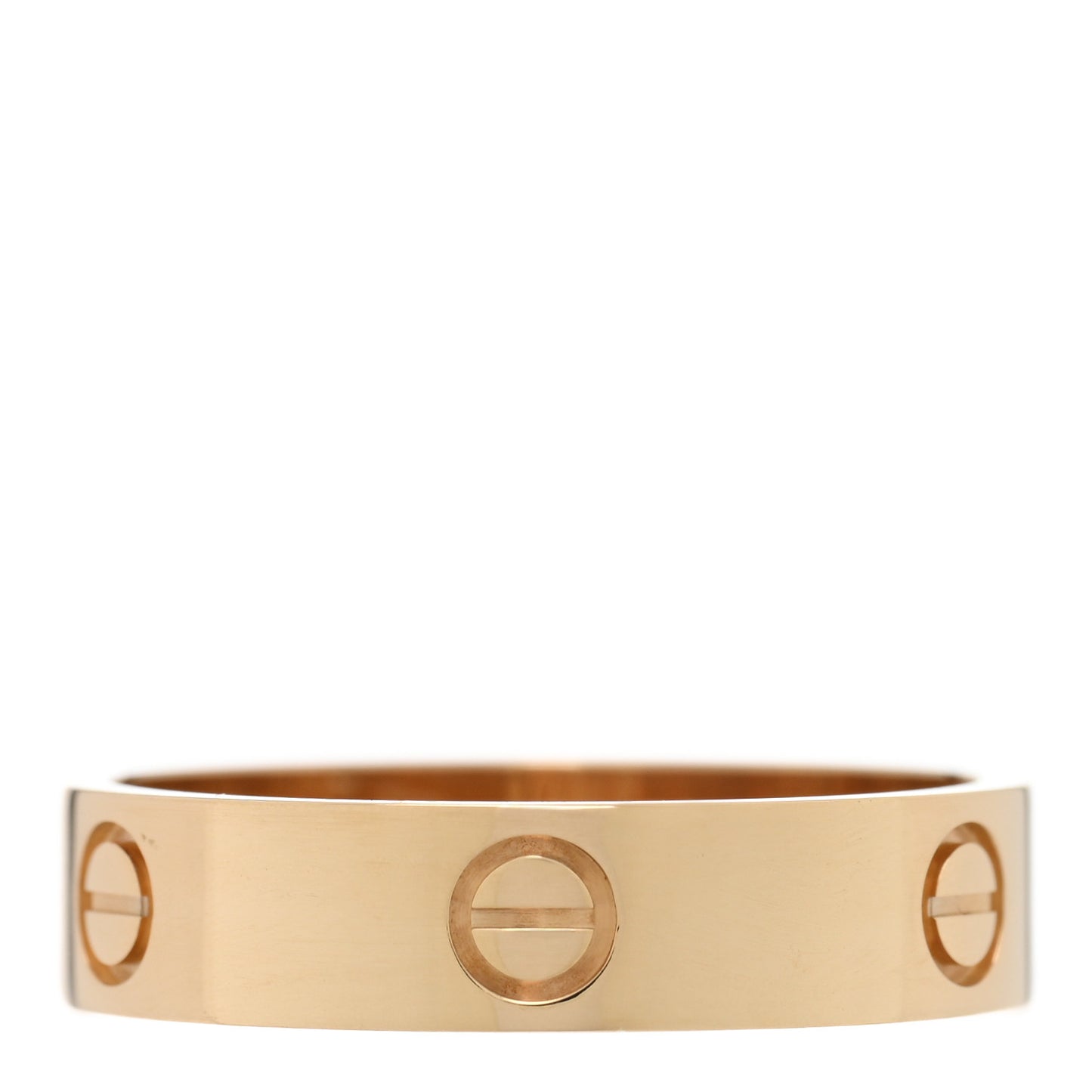 18K Yellow Gold 5.5mm LOVE Ring 67 11.75