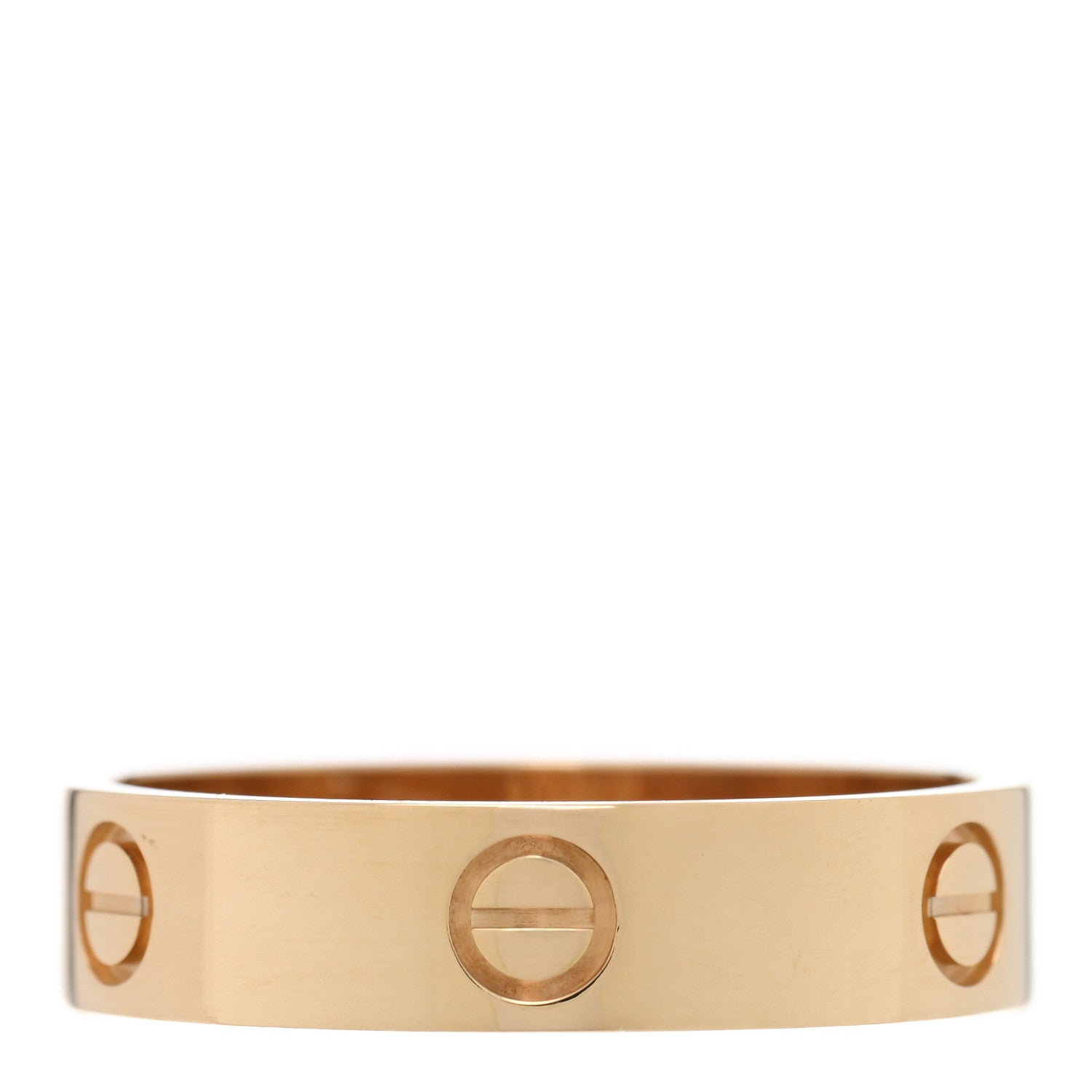 Cartier 18K Yellow Gold 5.5mm LOVE Ring 67 11.75 1 of 5